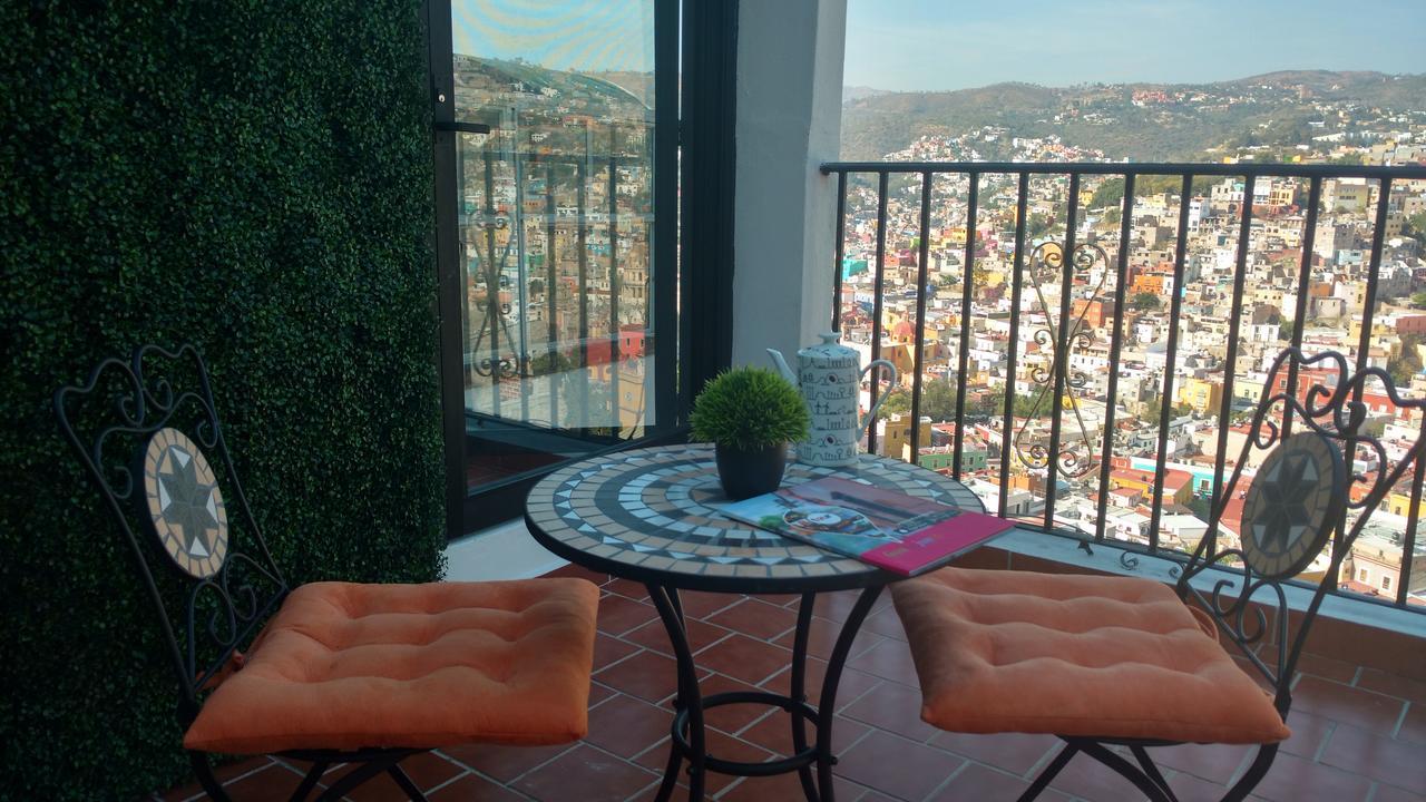 Hôtel Apartamento Con Terraza A Un Lado Del Monumento Del Pipila à Guanajuato Extérieur photo